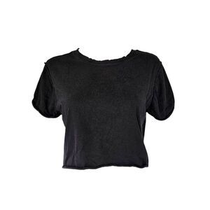 free people casual cropped t-shirt